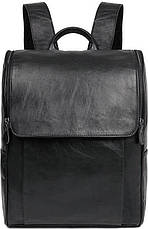 Рюкзак Vintage 14523 шкіряний Чорний, фото 2