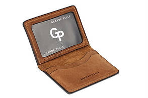 Обкладинка на Права, тих паспорт, посвідчення, теракот Grande Pelle 211123