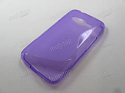 Полімерний TPU чехол Samsung Galaxy Ace 4 G313H (фіолетовий)