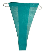 Трусики-стрінги Monaco Style L/XL зі спанбонду Бірюзові 1 шт