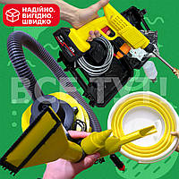 Мойка высокого давления аккумуляторная ручная мийка авто з кейсом та розпилювачем пістолетом для дачі акумуляторна автомийка 2 АКБ