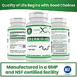 Genex Formula Спермидин (Spermidine) 10 мг, 60 капсул, фото 2