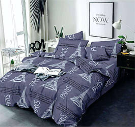 Постільна білизна Happy home бязь gold lux полуторний Зелена клітинка