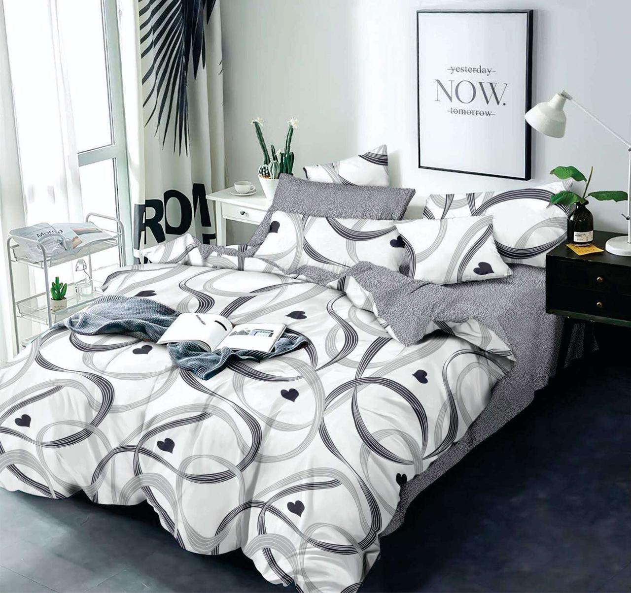 Постільна білизна Happy home бязь gold lux полуторний, фото 1