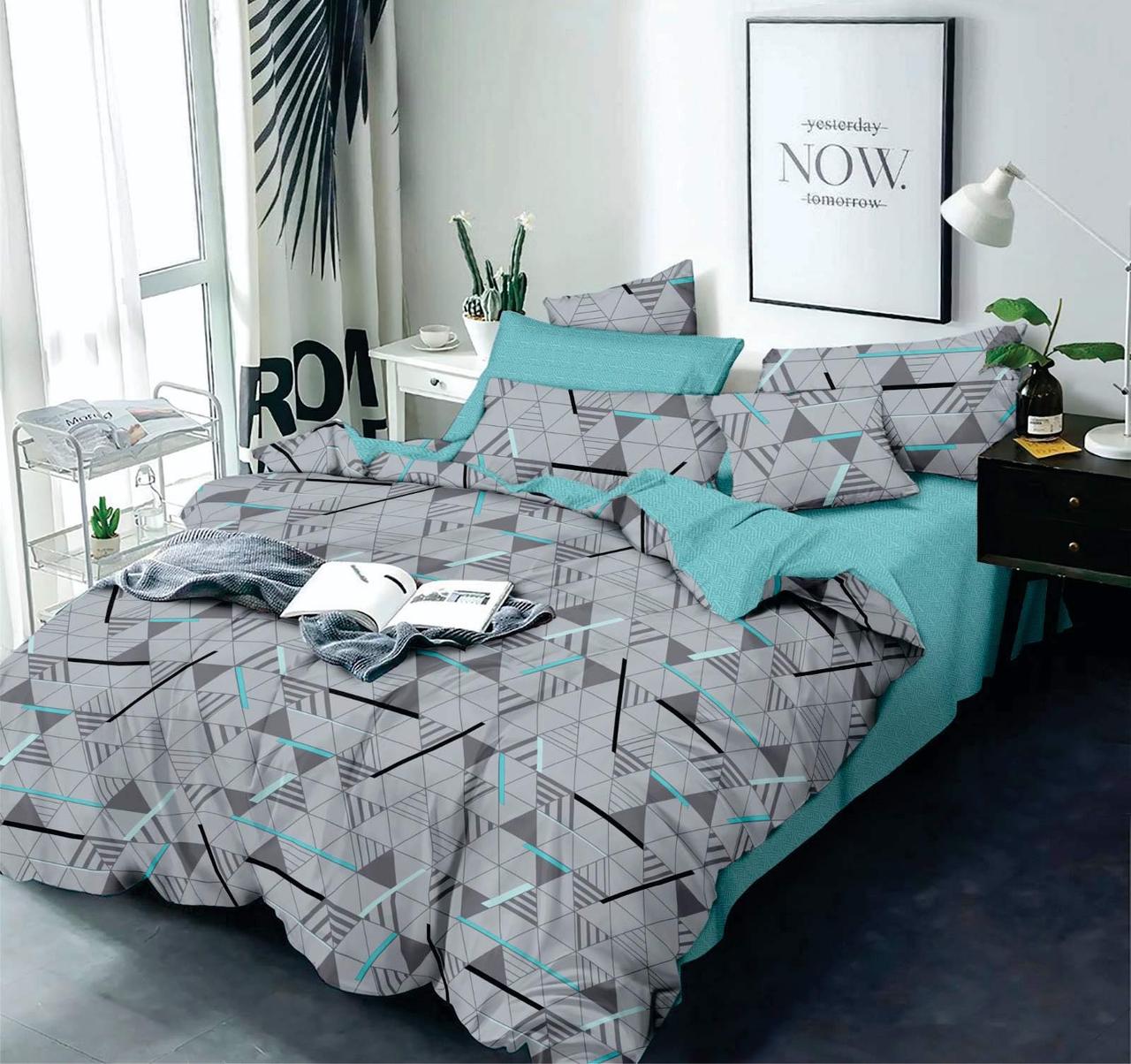 Постільна білизна Happy home бязь gold lux полуторний, фото 1