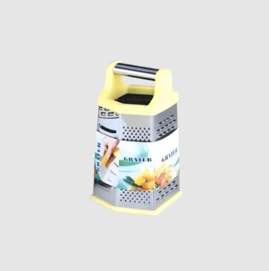 Тертка для овочів шестистороння FRICO нержавіюча сталь, фото 1