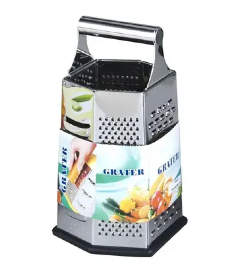 Тертка шестистороння FRICO нержавіюча сталь, фото 1