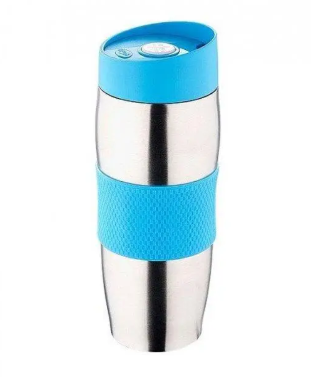 Термокухоль з силіконовим тримачем EDENBERG 380 мл, фото 1