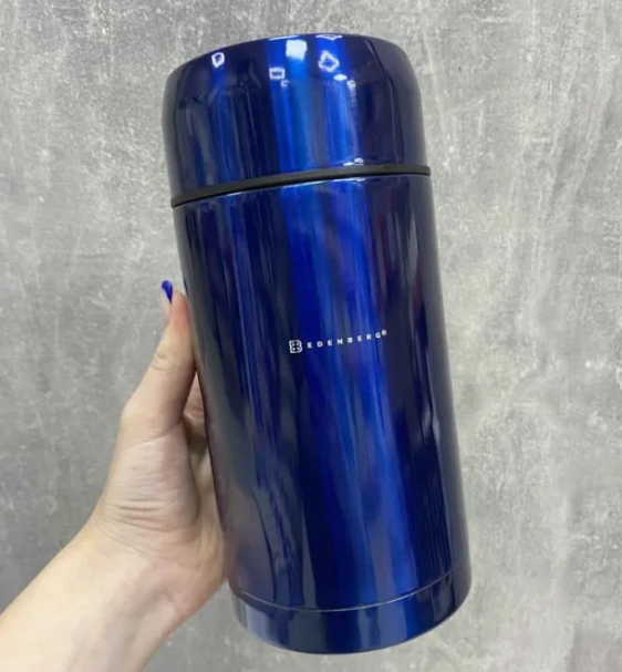 Вакуумний термос харчовий EDENBERG 1000 мл, фото 1