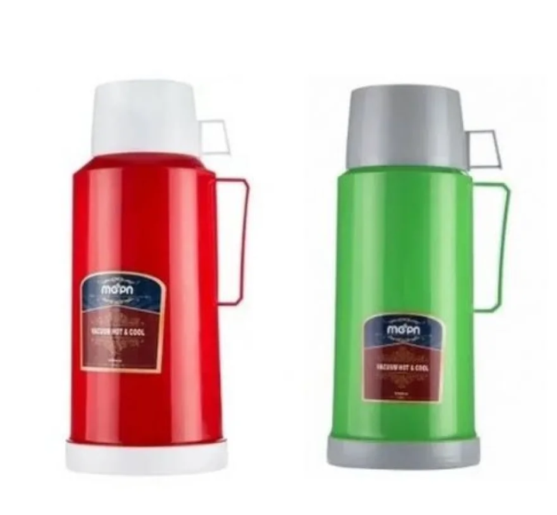 Термос вакуумний зі скляною колбою EDENBERG 450 мл, фото 1