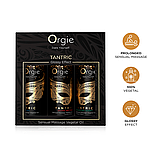 Міні-набір чуттєвих рослинних масажних олійок з афродизіаками Orgie Tantric Sensual Massage Oil Set, 3*30 мл (термін по 02.2026), фото 3