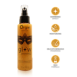 Олійка для тіла з сяючим ефектом та ніжним чуттєвим ароматом Orgie Glow Shimmering Body Oil, 110 мл (термін по 02.2026), фото 2