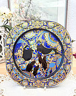 Колекційна тарілка із кришталевого скла від Rosenthal Studio-Linie, Björn Wiinblad, Німеччина