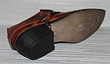 Туфлі козаки шкіряні чоловічі від виробника модель ЛЕ25-113, фото 8