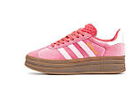 Кросівки жіночі Адідас Adidas Gazelle Bold Pink White Gum ALL20946, фото 2