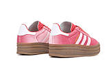 Кросівки жіночі Адідас Adidas Gazelle Bold Pink White Gum ALL20946, фото 3