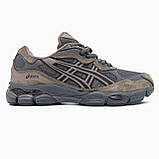 Кросівки чоловічі Асикс Asics Gel-NYC Brown Grey Gore-Tex ALL21832, фото 3