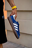 Кросівки чоловічі Адідас Adidas Spezial Blue White IF7087, фото 4