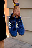 Кросівки чоловічі Адідас Adidas Spezial Blue White IF7087, фото 5