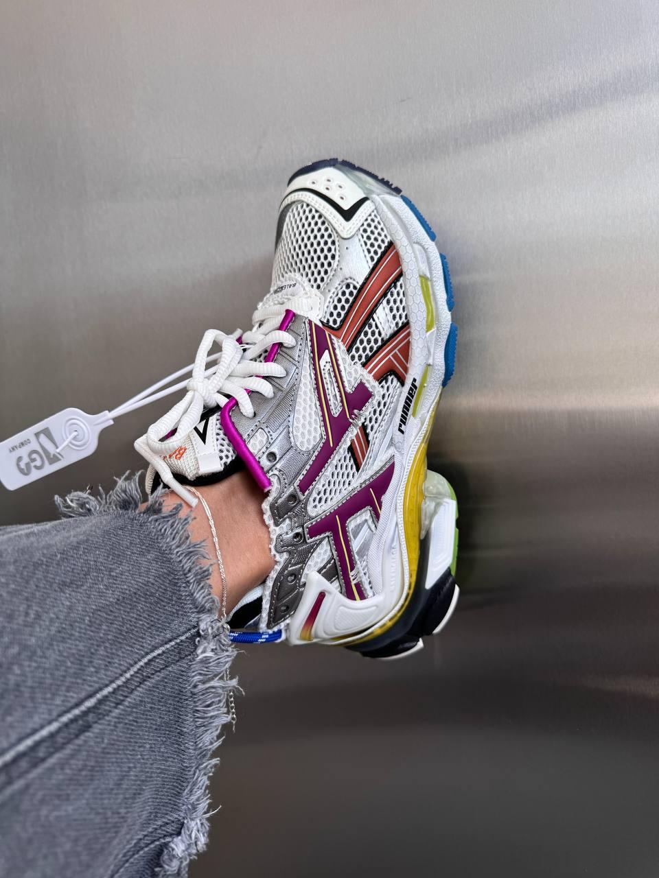 Кросівки жіночі Баленсіага Balenciaga Runner Trainer Multicolor 772774W3RMU8123, фото 1