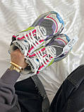 Кросівки жіночі Баленсіага Balenciaga Runner Trainer Purple Yellow Blue 772767W3RMU1745, фото 6