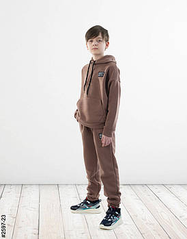 2597-23 Спортивний костюм тринитка на флісі підліток (4 од: 36,38,40,42)