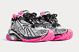 Кросівки жіночі Баленсіага Balenciaga Runner Trainer Pink 677402W3RB15000, фото 2