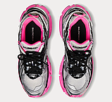 Кросівки жіночі Баленсіага Balenciaga Runner Trainer Pink 677402W3RB15000, фото 3
