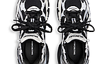 Кросівки чоловічі Баленсіага Balenciaga Runner Black White 677403W3RB29010, фото 5