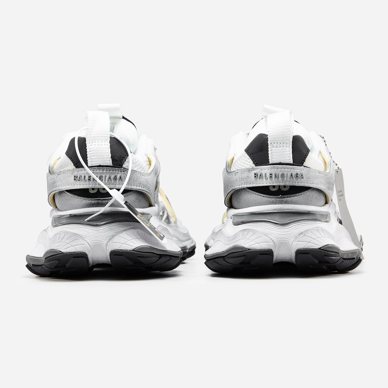 Кросівки жіночі Баленсіага Balenciaga Cargo White Grey 785754W2MV19012, фото 1