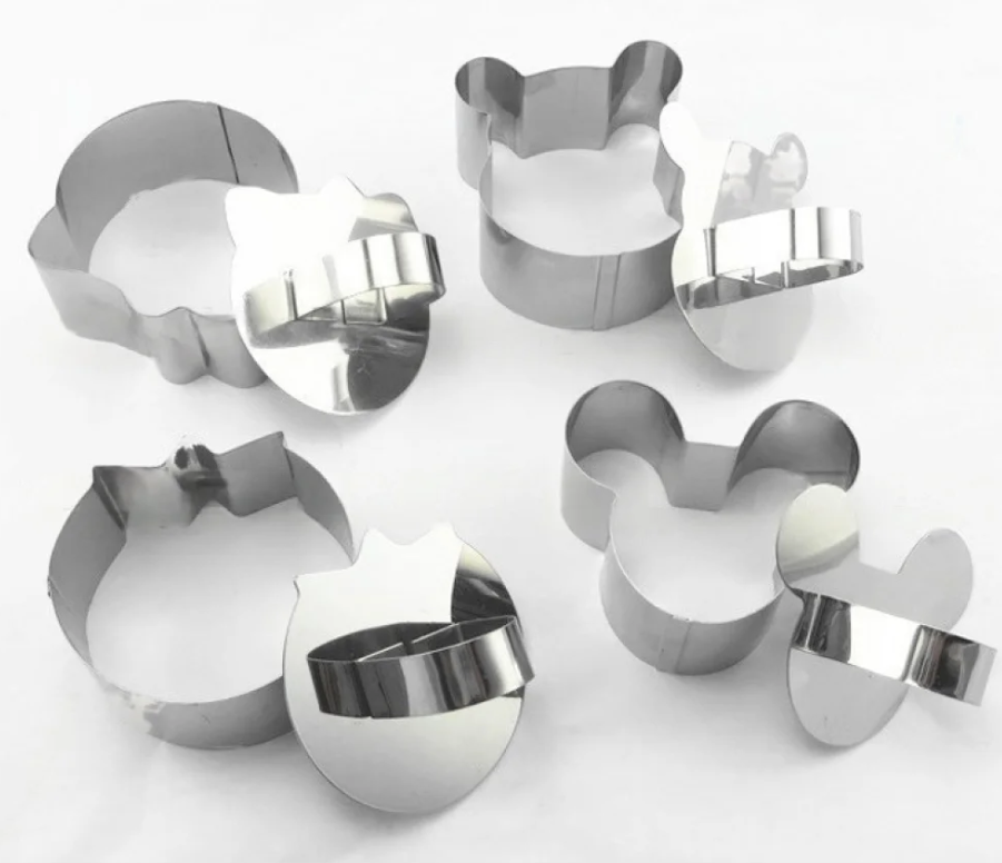 Набір для випічки торта FRICO 4 шт форма Мікі Маус, фото 1