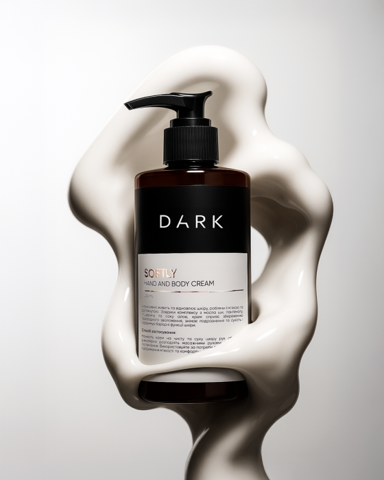 Крем для рук та тіла Dark Softly hand and body cream, 250 мл, фото 1