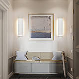 Mille Lucciole 24W Світлодіодний настінний світильник для приміщень, 4500K нейтральний білий, алюміній, 2 упаковки, фото 4