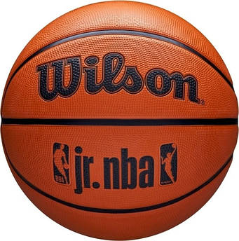 Баскетбольний м'яч Wilson JR NBA DRV FAM LOGO коричневий WZ3013001XB7, Коричневий, Розмір (EU) — 7