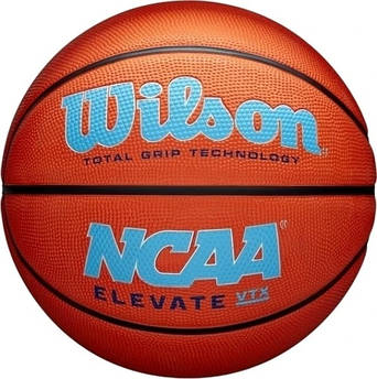 Баскетбольний м'яч Wilson NCAA ELEVATE VTX жовтогарячий WZ3006802XB5, Жовтогарячий, Розмір (EU) — 5