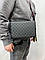 Шкіряна сіра чоловіча сумка Gucci, фото 7