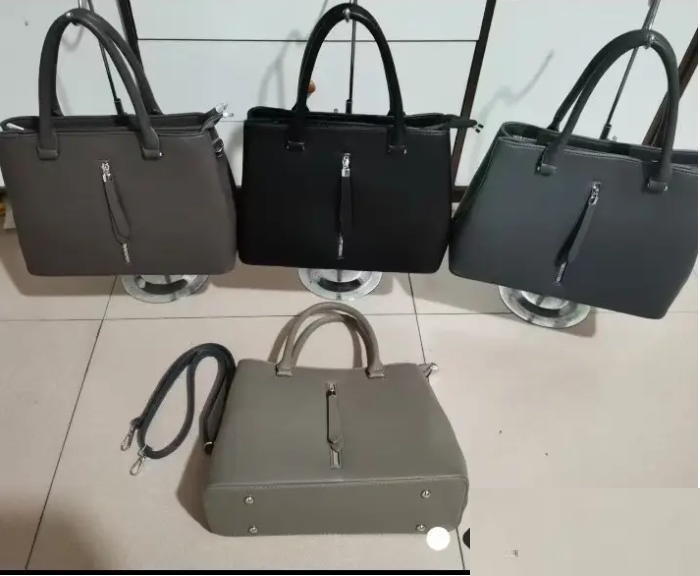 Сумка жіноча ділова на блискавці зі штучної шкіри в різних кольорах Zhenya, фото 1