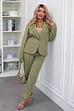 Костюм брюки та піджак у кольорах 9874, фото 4