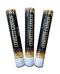 Пневмохлопавка / Хлопавка 050 Золоте конфетті, 30 см