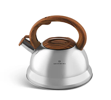 Чайник EDENBERG зі свистком 3 л дерев' яна ручка