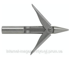 Наконечник SALVI Lazio неірж.сталь, 2 неірж.флажка (AC015)