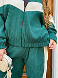 Костюм вельветовий прогулянковий в кольорах 9877, фото 10