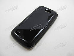 Полімерний TPU чехол Samsung Galaxy W i8150 (чорний)