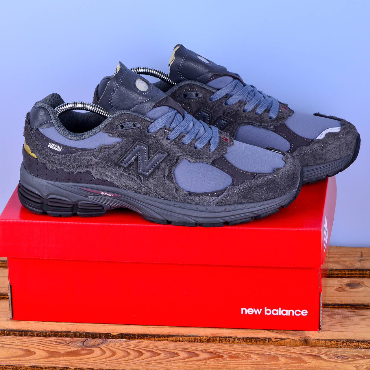 Чоловічі Кросівки New Balance 2002R сірі, фото 1
