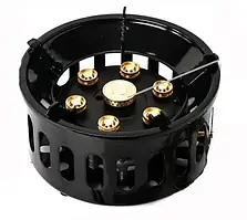 Сток Газова плита настільна чавунна універсальна під казан каструлю жаровню сковороду портативна 23 см