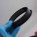 Набір кондитерських перфорованих кілець для тартів і пісочного тіста d 8 см,h 2 см 6 шт, фото 3