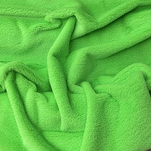 Хутро штучне кролик Іграшковий 270 grm 150 см Салатове