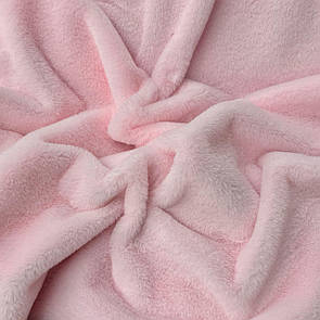 Штучне хутро мокрий кролик Щільність 270 Ніжно Рожевий