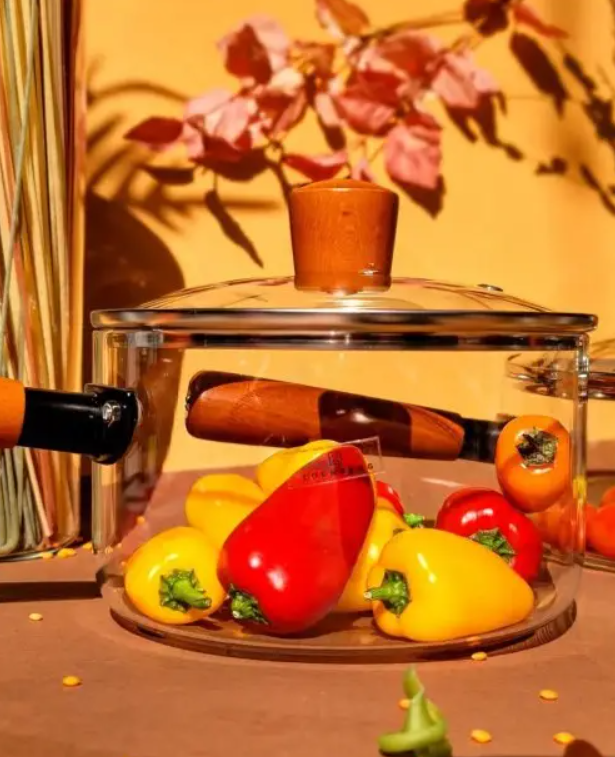 Ковшик скляний термостійкий EDENBERG 2,8 л, фото 1