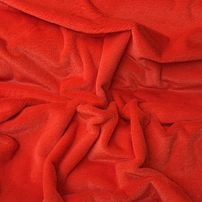 Хутро штучне кролик Іграшковий 270 grm 150 см Червоний Оранж